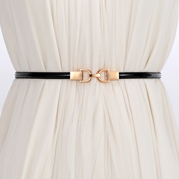 

штраф украшение платья маленький ремень черных женского с юбкой рубашкой кожаной простой и универсальной сексуальной талией цепи, Black;brown