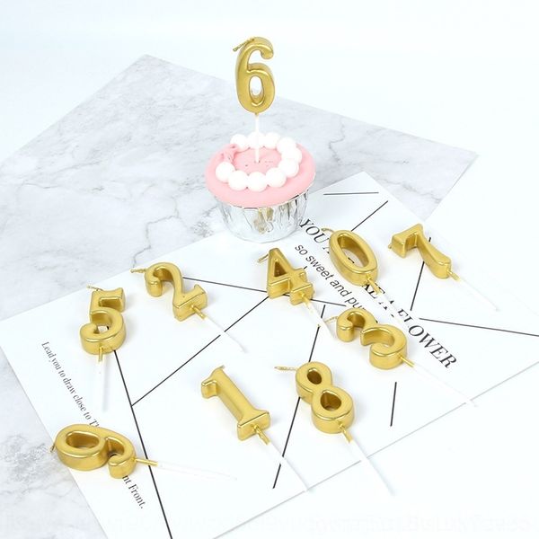 

938bu metal cake digital candle silver baking plug-in dessert table products metal plug-in digital candle cake accessories silver bakingdeco