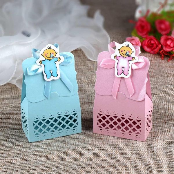 

ourwarm 10pcs diy kraft paper wedding birthday gift candy box bag baby shower party favor for guests kids gift home decorations bbyvzz