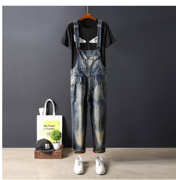 

pantalones de mezclilla para hombre, pantalones de mezclilla holgados retro alta calidad, carga vintage, pantal, Black