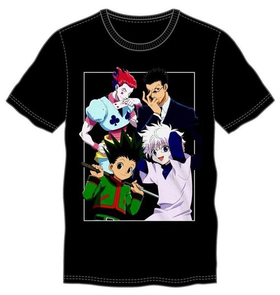 

legit hunter x hunter anime gon killua leorio hisoka authentic t-shirt ts5kyh style round tee shirt sport hooded sweatshirt hoodie