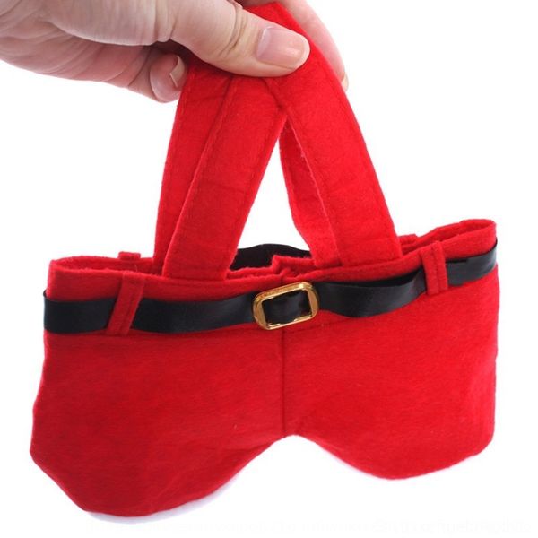 

lz2sf red christmas pants isnla bag candy gift home giftcandy wedding essential creative household goods christmas gift bag