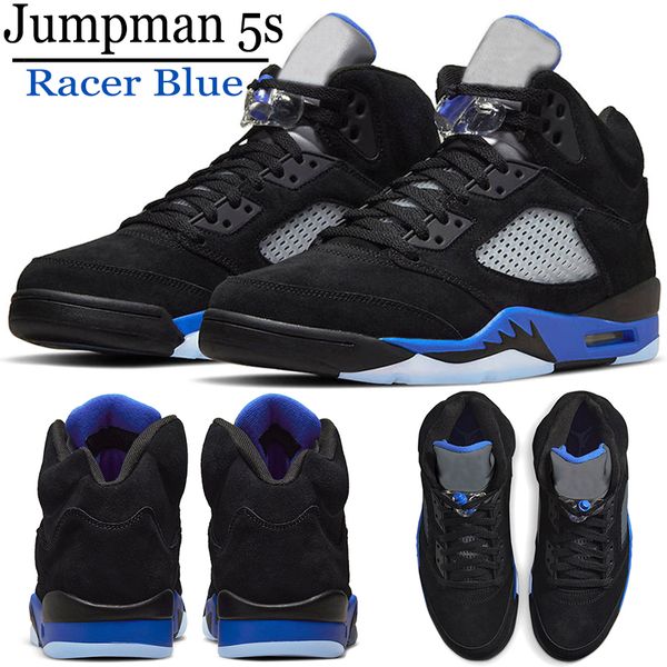 

jumpman 5 racer blue men basketball shoes 5s alternate grape bluebird trophy room raging bull mens sports sneakers