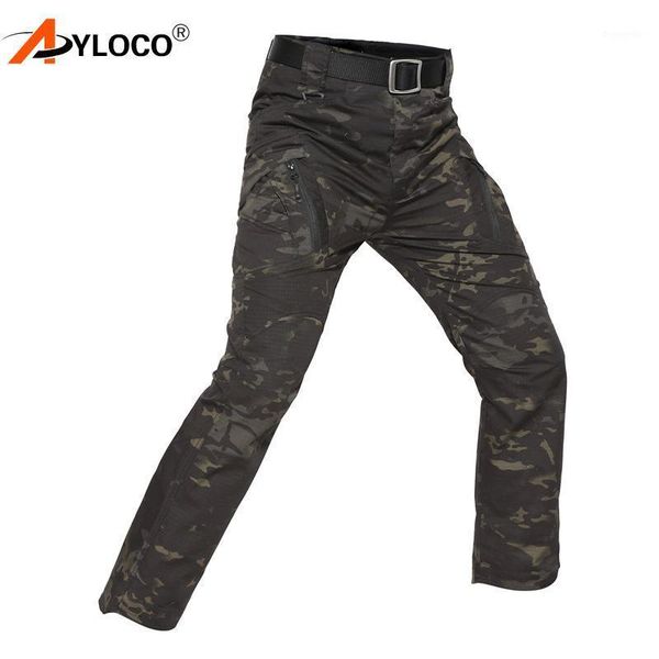 

outdoor sports camping ix9 tactical camouflage men's pants vs overalls for climbing hiking male's pants1, Black;green