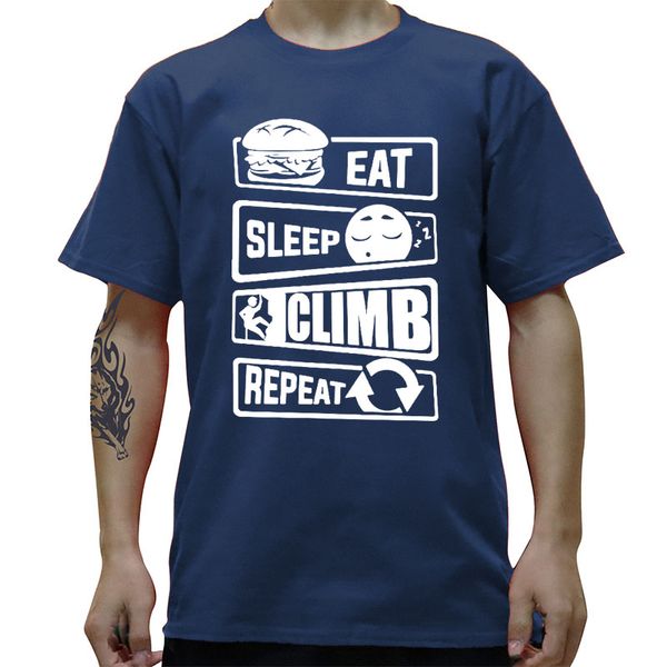 

eat sleep climb men cotton streetwear oversized short sleeve round neck hip hop camiseta hoodie designers t shirts sweatshirt