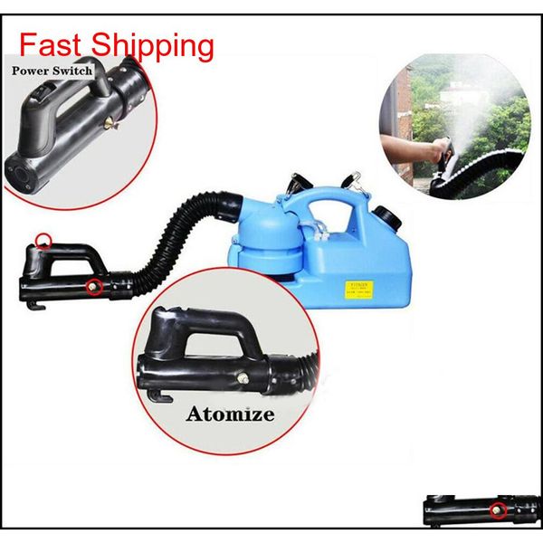 

110v/220v 7l electric ulv cold fogger insecticide atomizer ultra low capacity disinfection sprayer mosquito killer qylrnw sweet07