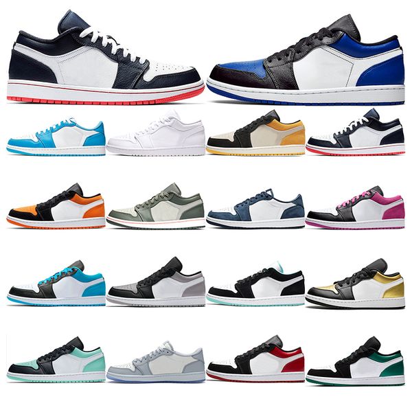 

mens sneakers basketball shoes obsidian royal university gold grey toe island green magenta sports trainers fashion outdoor 36-45, White;red