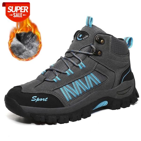 

2020 new men boots autumn winter mens warm plush snow boots man casual fashion shoes outdoor mountain men sneakers size 39-48 #ay59