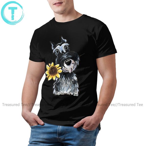 

schnauzer t shirt sunny schnauzer t-shirt 5xl male tee shirt print basic short sleeve funny tshirt sport hooded sweatshirt hoodie