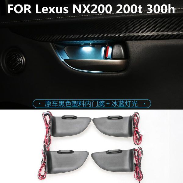 

car atmosphere light led for nx200 200t 300h interior door handle decoration light modification1