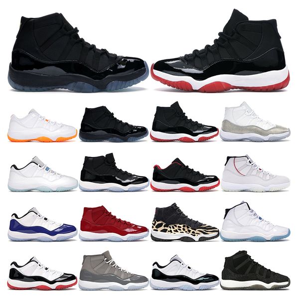

basketball shoes 11s mens women jumpman 11 bred 25th anniversary cool grey citrus concord gamma heiress black sports sneakers trainers