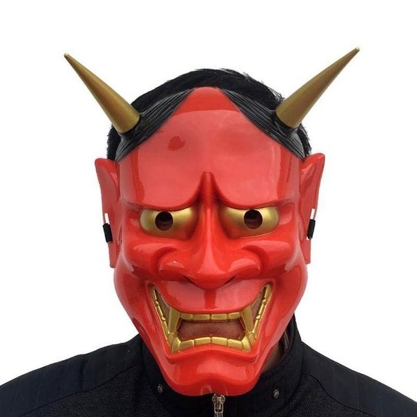 

newhannya buddhist evil oni noh vintage japanese costume horror halloween prajna pvc mask