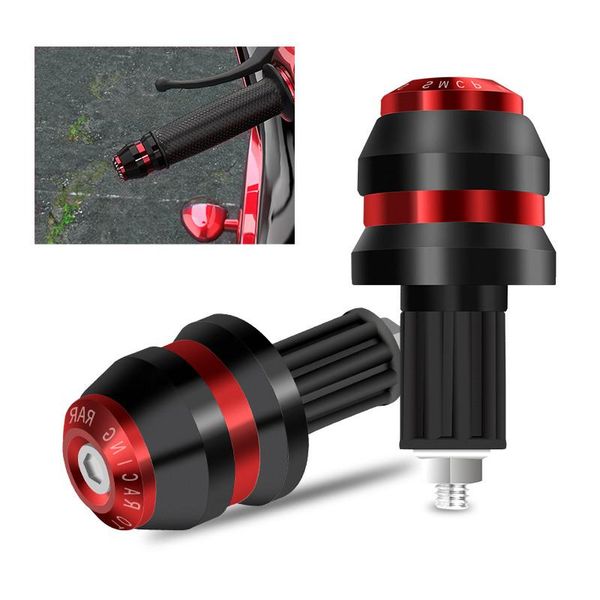

22мм 7/8 «» мотоцикл handlebar штекер руль концов цанга bar end cap подключите moto стилизации аксессуары 2pcs