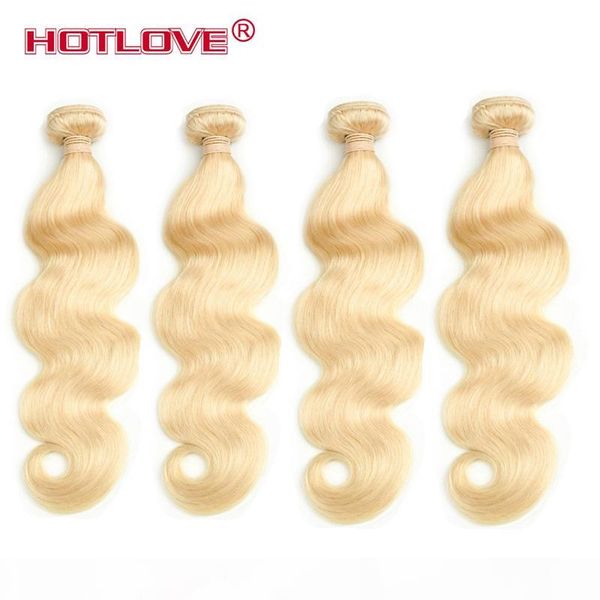

ove brazilian body wave remy hair 613 blonde 4pcs lot 12inchto 24inch human virigin hair weave bundles body wavying, Black