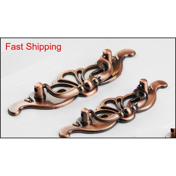 

european classical hardware handle cabinet chest door handle retro makeup box drawer handl qylzkq packing2010