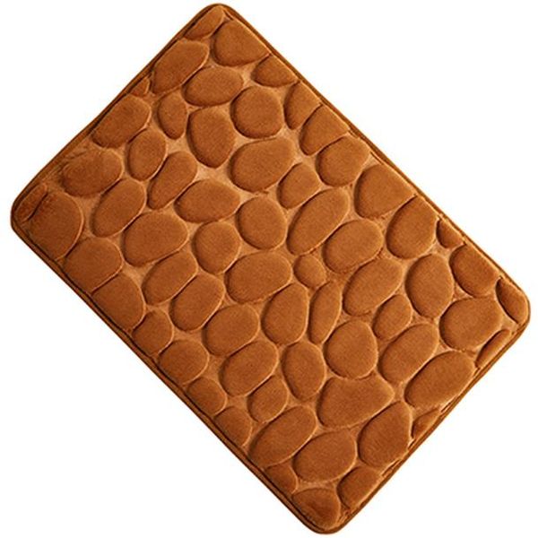 

3d stone bathroom mat 4060cm foam memory mats bathroom rug for floor bath mat non slip carpet doormat tapete banheiro yh s 002 wmtjwm