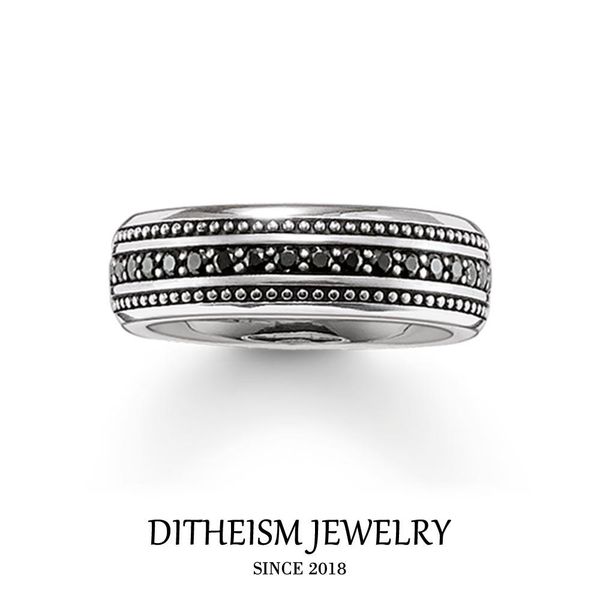

skulls skeleton wedding eternity rings 2018 new 925 sterling silver fashion jewelry trendy punk gift for women and men wmtbfd bdesybag, Bronze;silver