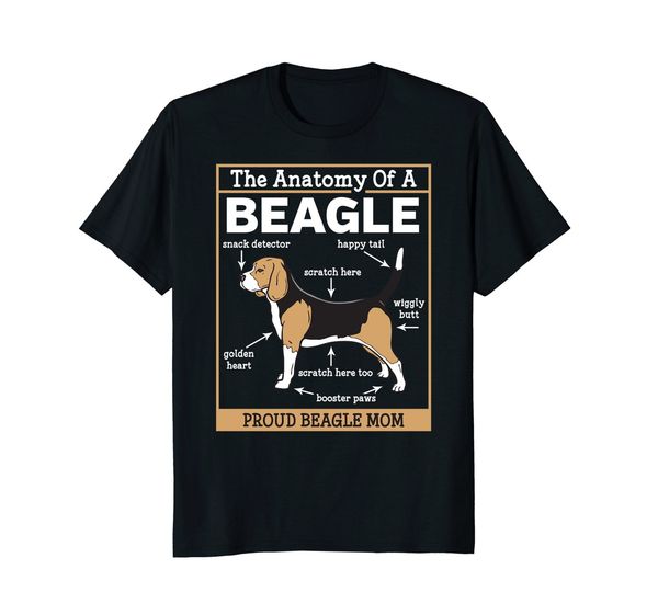 

2019 new short sleeve casual anatomy of a beagle shirt beagle mom gift for women man t shirt good quality sport hooded sweatshirt hoodie