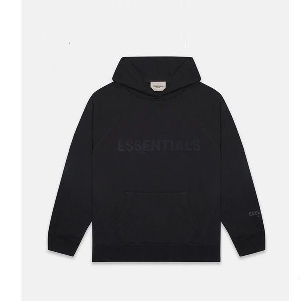 

fear god essentials fog of offset lettered street high hoodie fashion hoodie ikgao, Black