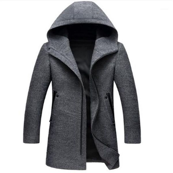 

new china style mens trench jacket male long sleeve kimono long cardigan jacket punk fashion casual trench outwear1, Tan;black