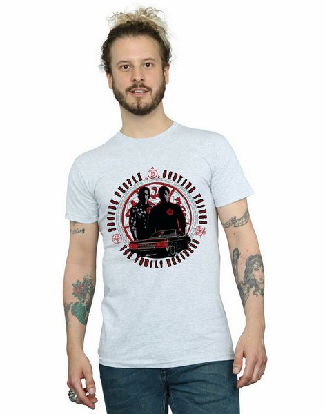 

supernatural men's family business t-shirt summer o-neck tee shirt sport hooded sweatshirt hoodie