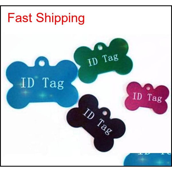 

colorful dog tag metal blank military pet dog id card tags aluminum alloy army dog tags no c qylkip nana_shop, Silver