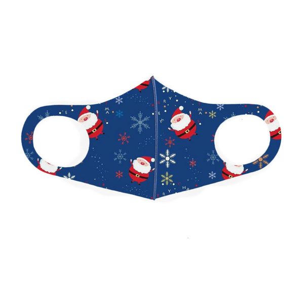 

fashion christmas for kids face printing anti-dust breathable washable ice silk mouth maskoutletd2ux