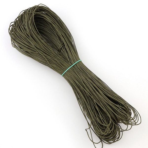 

1mm 70m lot colorful cotton wax line rope stretch cord beads string strap rope diy jewelry make necklace accessories h jllarf