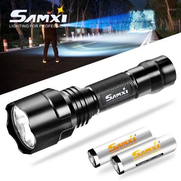 

t6/v2 led power bright 5 lighting modes led torch for hunting camping night bike used by 186501