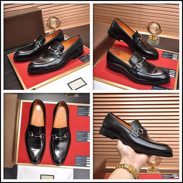 

c2 men dress shoes men formal shoe leather fashion groom wedding mens shoes oxford shoes for men 11, Black