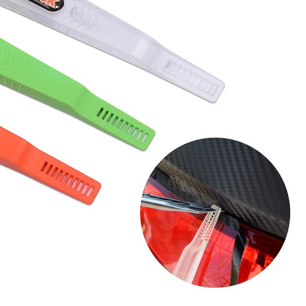 

foshio carbon fiber vinyl film magnetic corner side wrap stick squeegee micro scraper car wrapping tool window tint install set h jllmxf