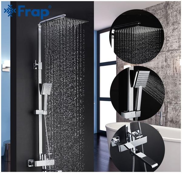 

frap shower faucets contemporary bathroom shower faucet bath taps rainfall shower head set mixer wmtjzd