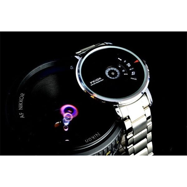 

wilon weilong korean fashion men's and women's watch, Slivery;brown