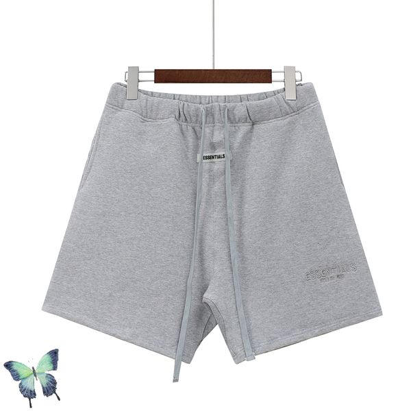 

2021 summer new nylon sports pants men women solid color sweatpants 3m shorts xlud, White;black