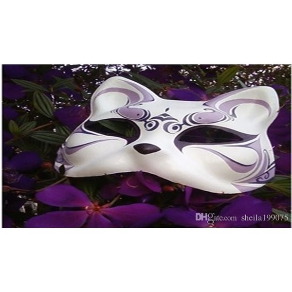 

need newthe white diy fox mask to pait by youself
