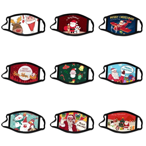 

print mask face masks fabric prectivemask proof washable tapaboca rihjo#213, Black