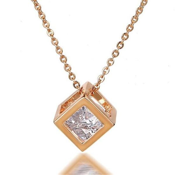 

подвеска короткого дизайна кристалл простой для постановки ahmed малого ожерелье моды новых женщины charm maxi ожерелье площадь ювелирных из, Silver