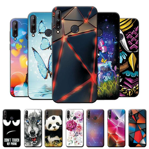 

6.15 inch cool cat silicone soft tpu phone for huawei p30 lite back cover protective case bumper