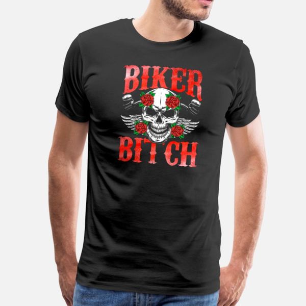 

biker skull motorcycle bitch babe chick red r t shirt fun digital printing tracksuit hoodie sweatshirt