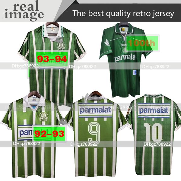 

palmeiras 2014 1992 1993 retro soccer jerseys 1993 1994 home green vintage camiseta de futbol classic 92 93 94 14 100th football shirts, Black;yellow