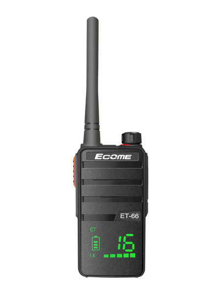 

walkie talkie mini 10km for kid hiking with led screen etmy et66