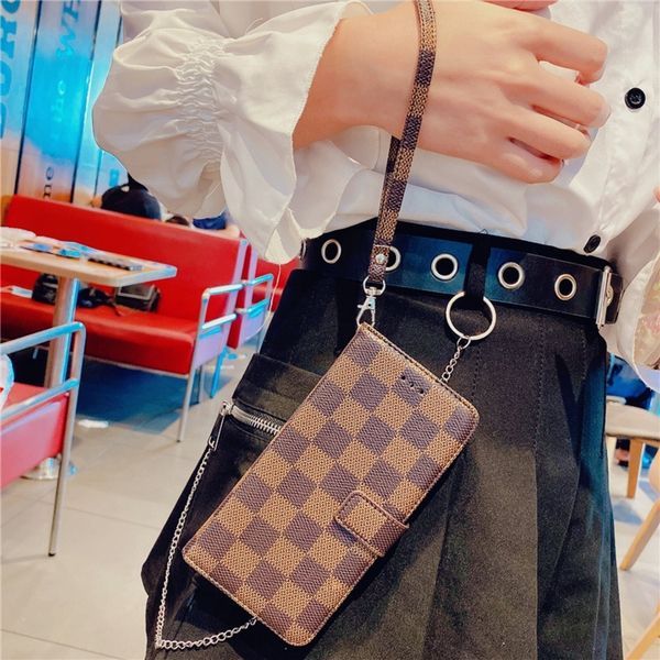 

ynrs pu leather phone for case samsung galaxy s20 ultra note10 s10 s9 s8 plus11 pro max doublezipper coin purse protective c