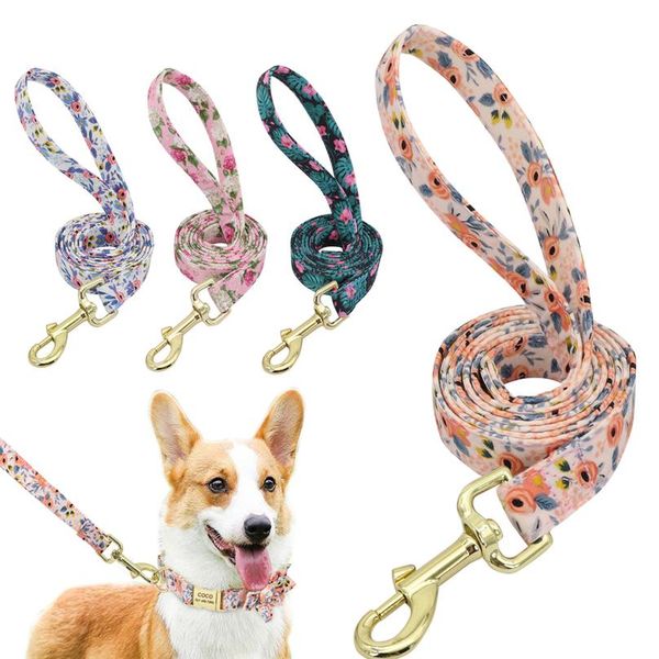

150cm nylon pet dog leash fashion printed dog lead rope for small medium dogs cats chihuahua pitbull pet walki bbyypq