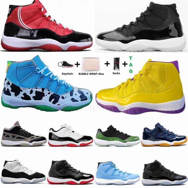 

2021 jumpman study 11 chunky dunky white bred black cement 25th anniversary concord 45 11s mens basketball shoes xi sneakers man trainers