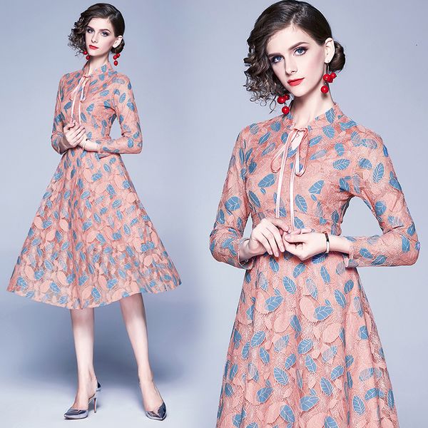 

womens long sleeves fall 2021 floral track party skater business ladies work dress clothes for woman 5fsv, Black;gray