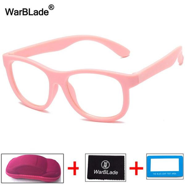 

square blue light kids glasses children flexible optical frame eyeglasses boys girls computer transparent blocking glasses uv400 sqckjo