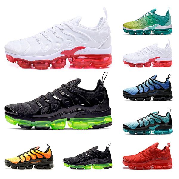 

breathe 2020 outdoor tn plus shoes for men women sports sneakers mens trianers chaussures ner triple black white blue orange