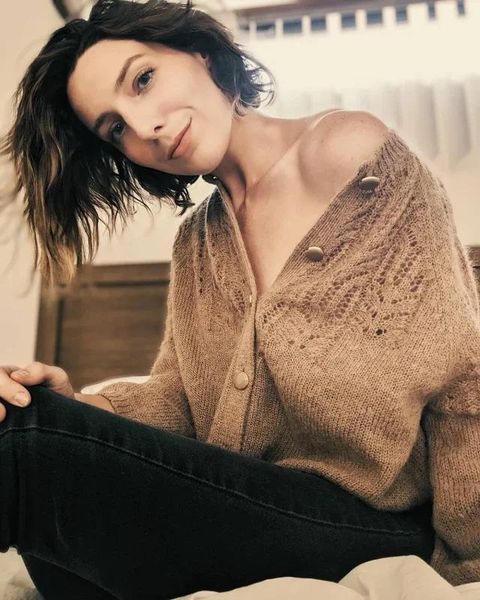 

2021 new hollow knit o neck button sweater cardigan 5 colours, White