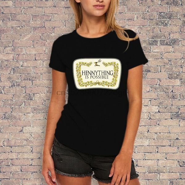 

hennything is possible album logo womens t-shirt s - 2xl sport hooded sweatshirt hoodie
