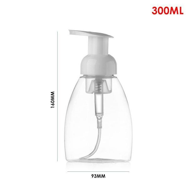 

250ml 300ml clear foam pump bottle soap foaming mousses liquid dispensers household for children's health wholesale bbyvnkh warmslove